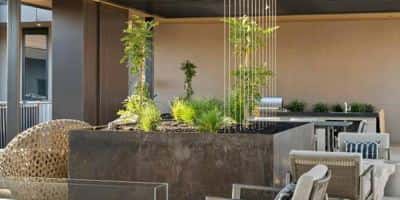 Outdoor Kitchen, Green Building, Patio or Balcony 8