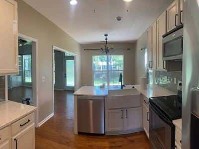 This beautiful home located in Belle Hall neighborhood has 3 bedrooms 3
