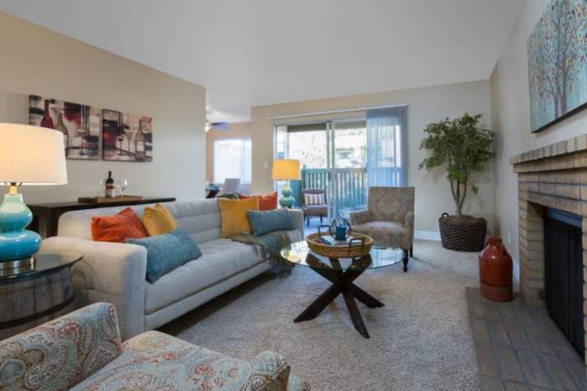1 bedroom, Wood plank inspired flooring, Receiving 3
